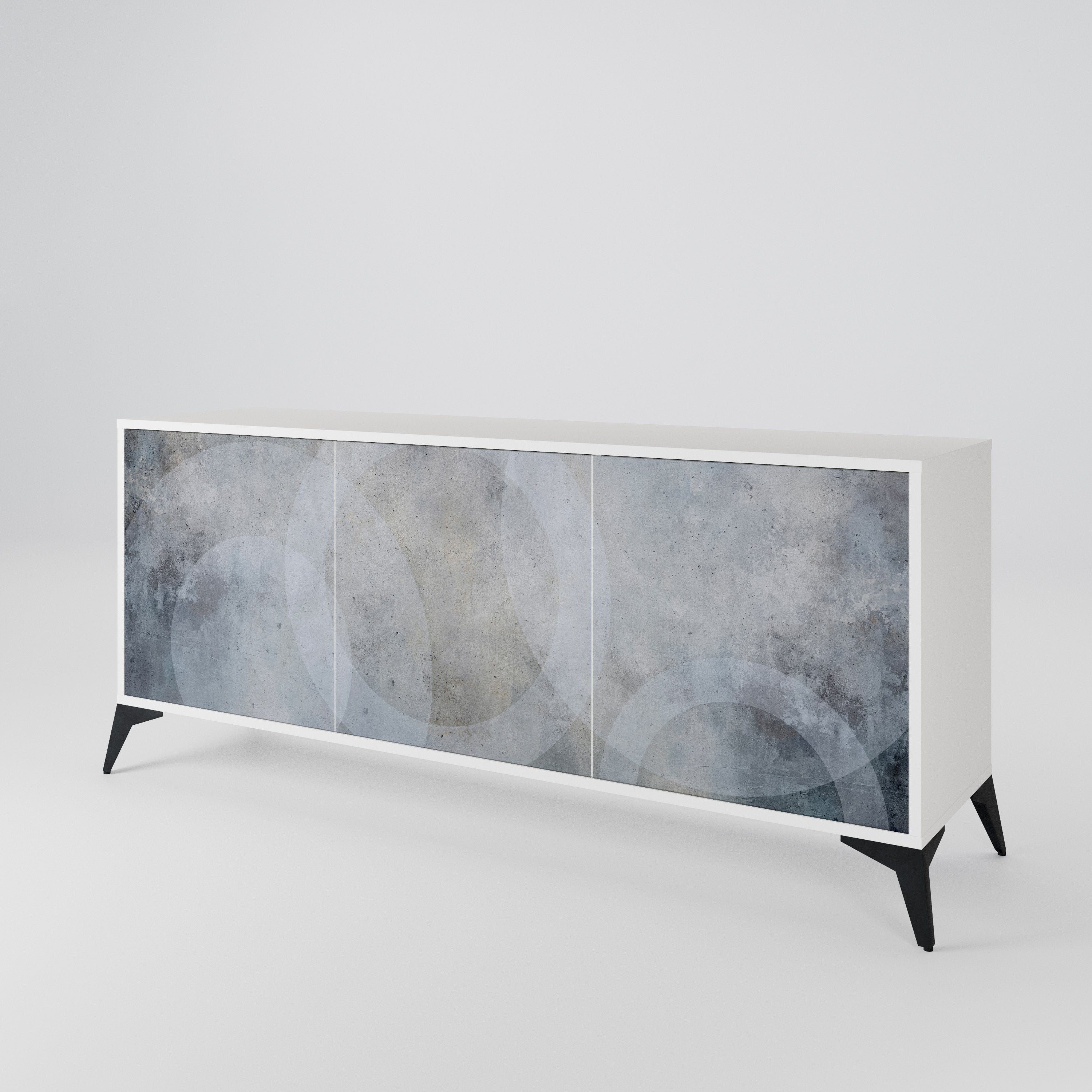 MUTED ARC 3-Door Sideboard