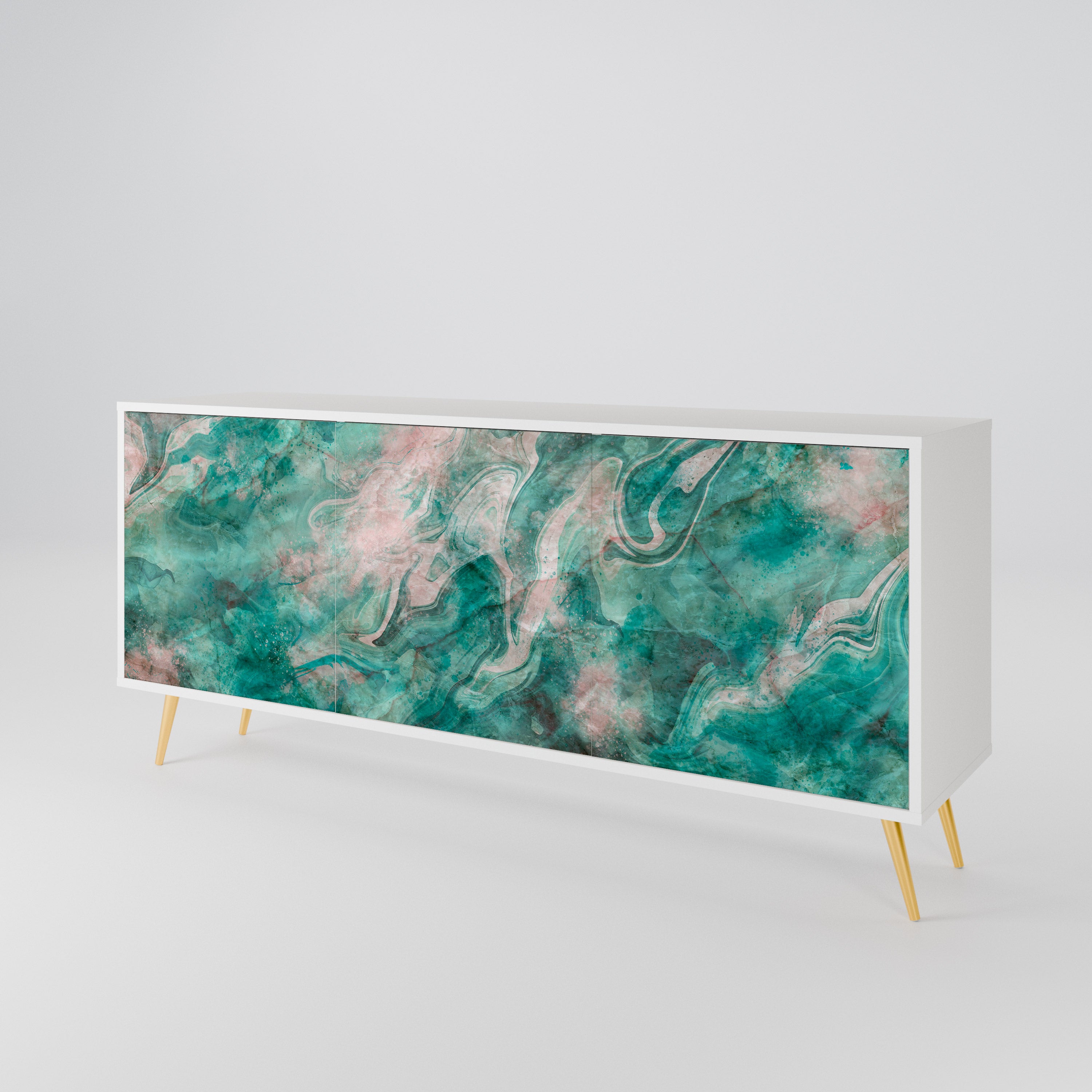 ABSTRACT ALCHEMY 3-Door Sideboard