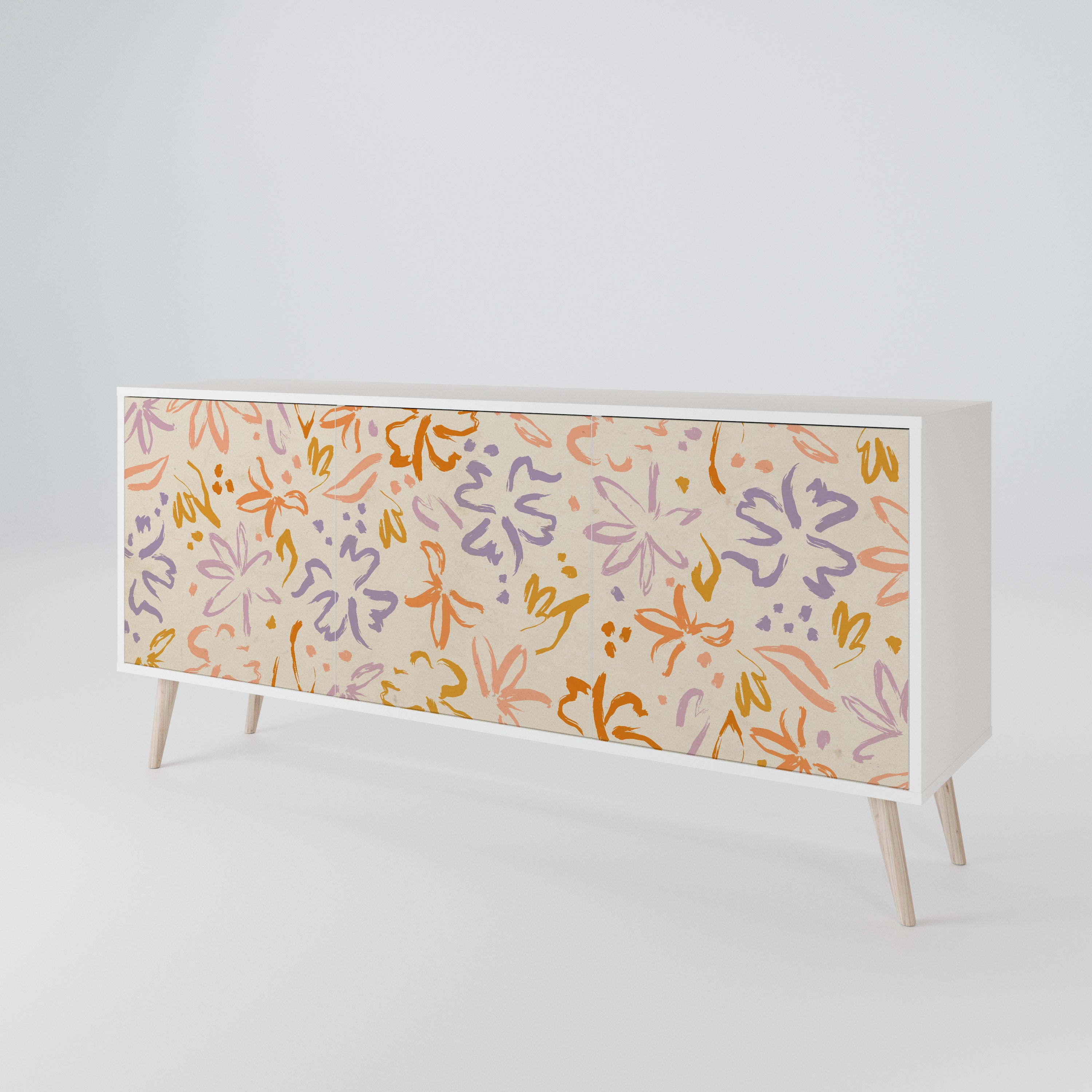 SPRING WHIMSY 3-Door Sideboard
