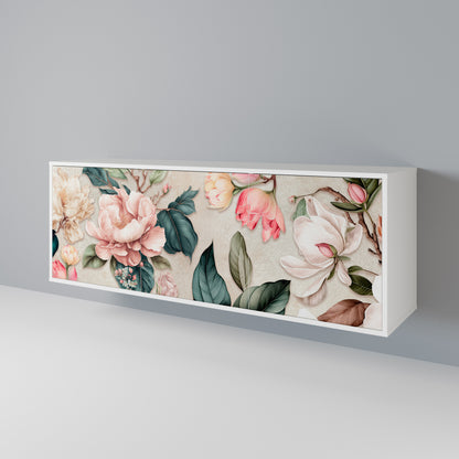 FLORAL GRACE Skänk med tre dörrar