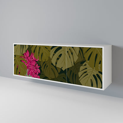 TROPICAL BEAUTY Skänk med tre dörrar