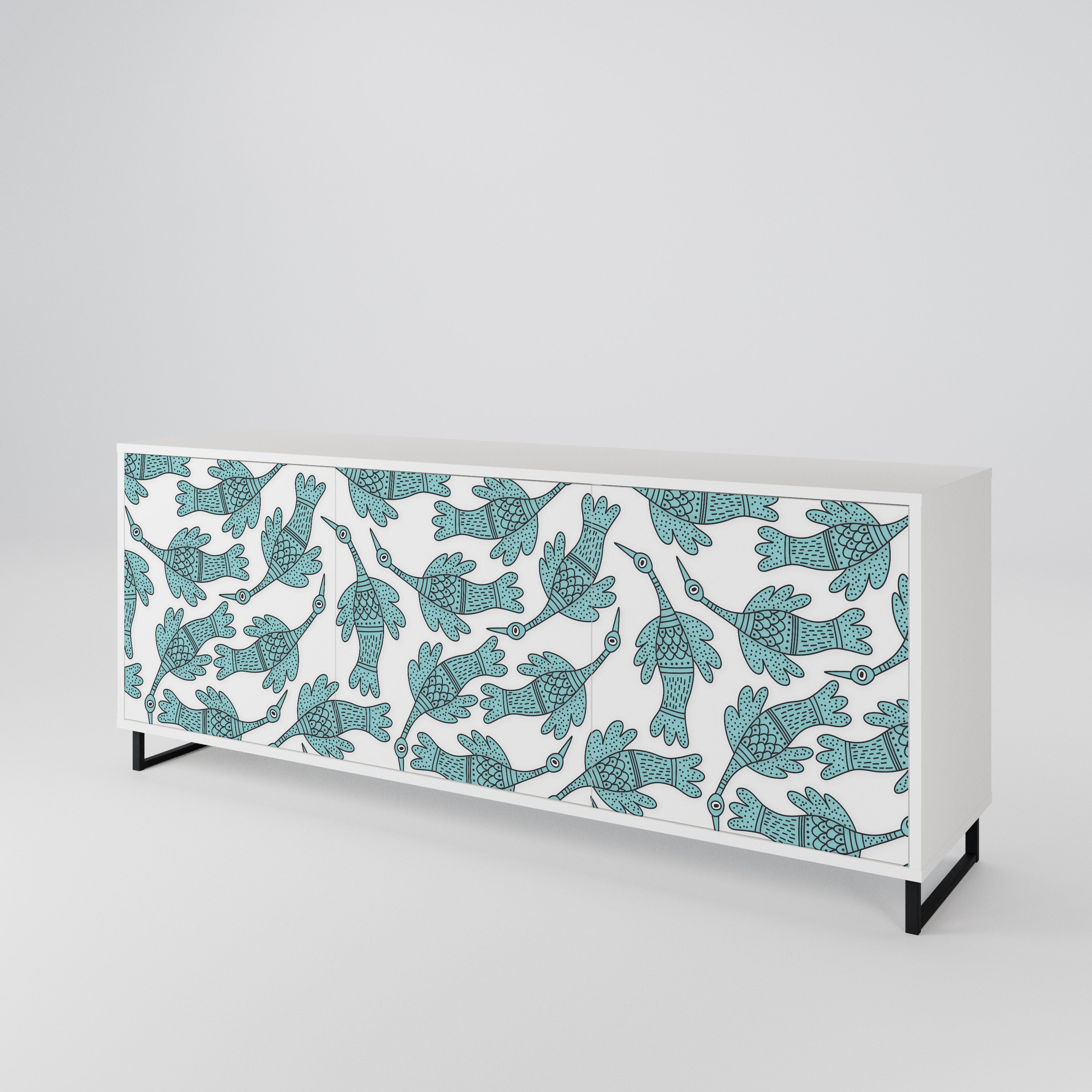WATERSPOUT SONGIBIRD 3-Door Sideboard