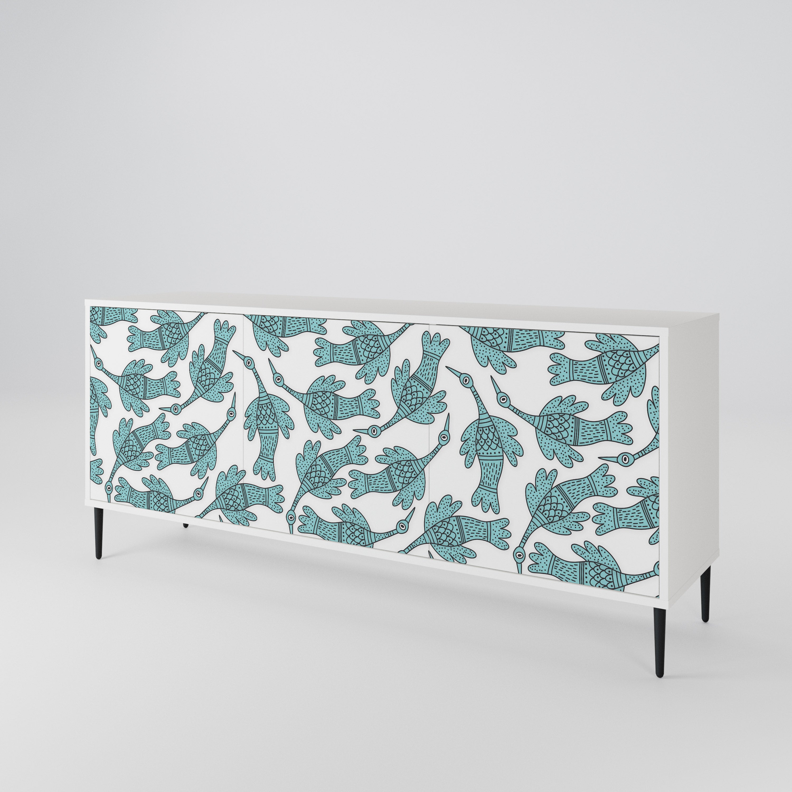 WATERSPOUT SONGIBIRD 3-Door Sideboard