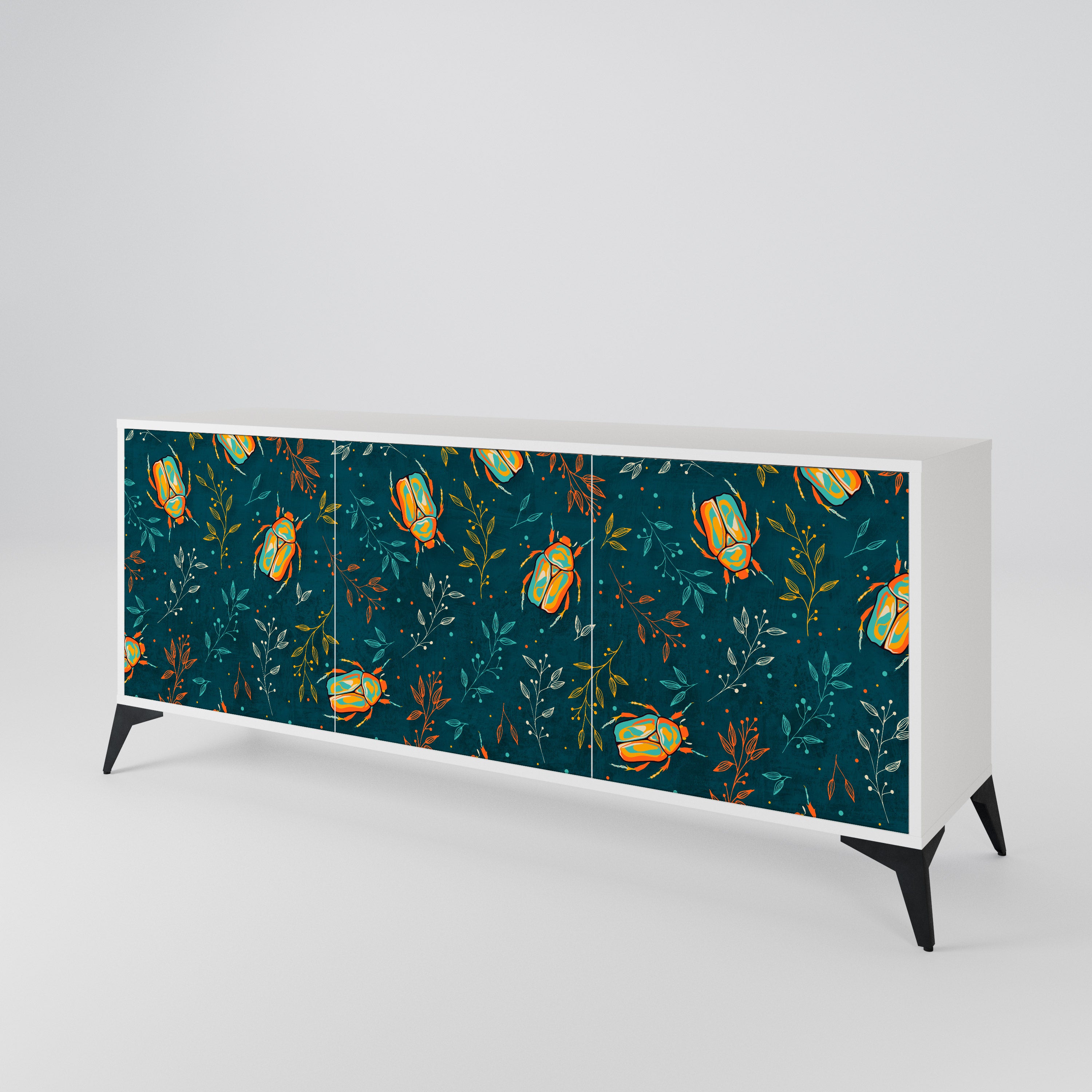 AUTUMN INSECTS 3-Door Sideboard