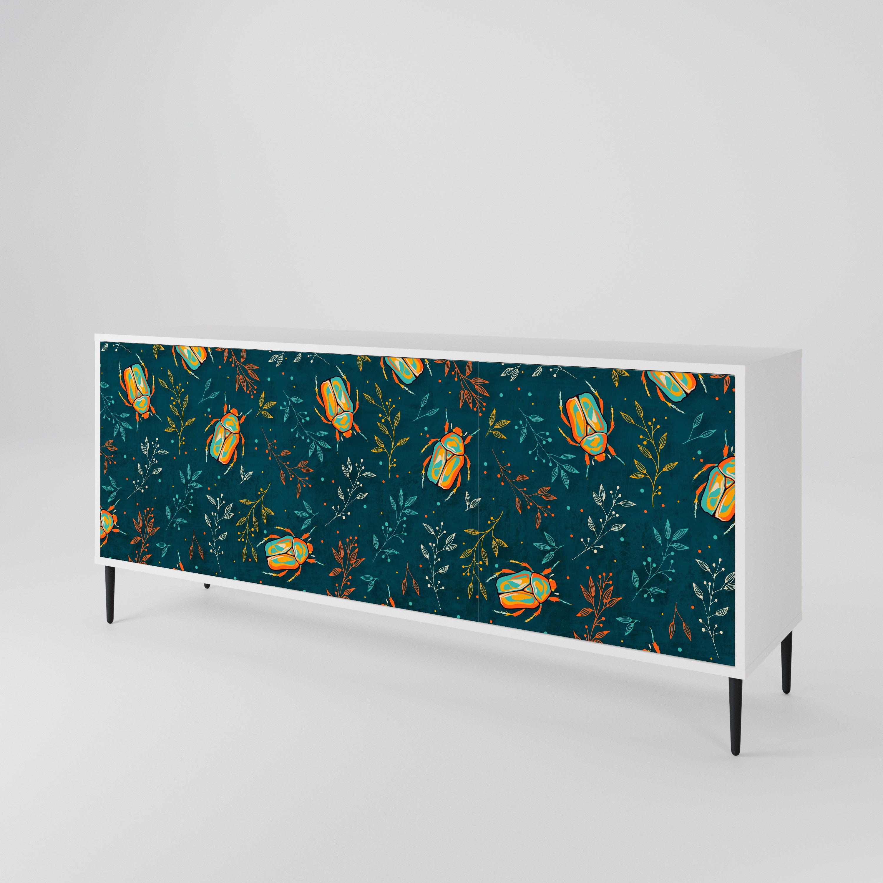 AUTUMN INSECTS 3-Door Sideboard