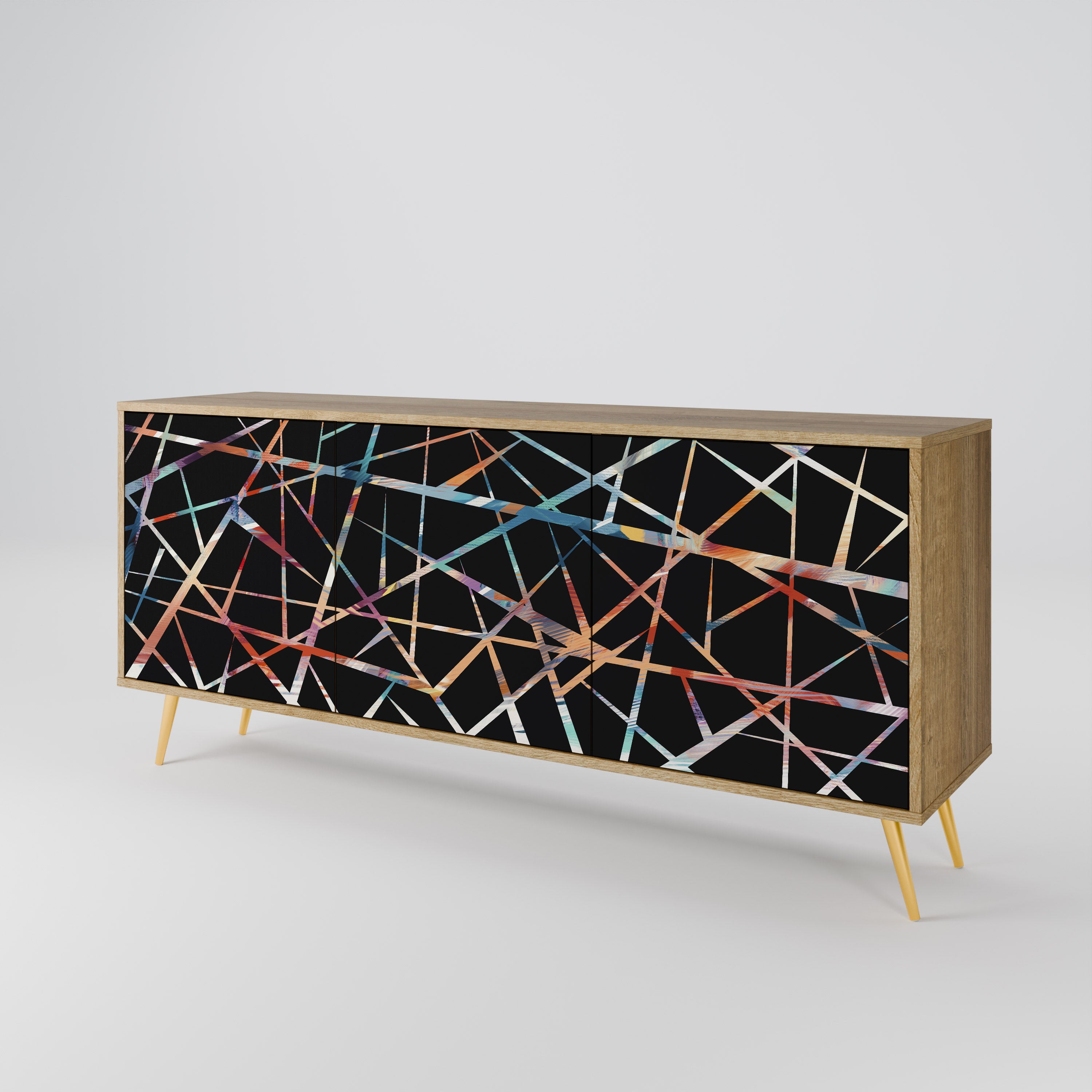 POLYGON VERVE 3-Door Sideboard
