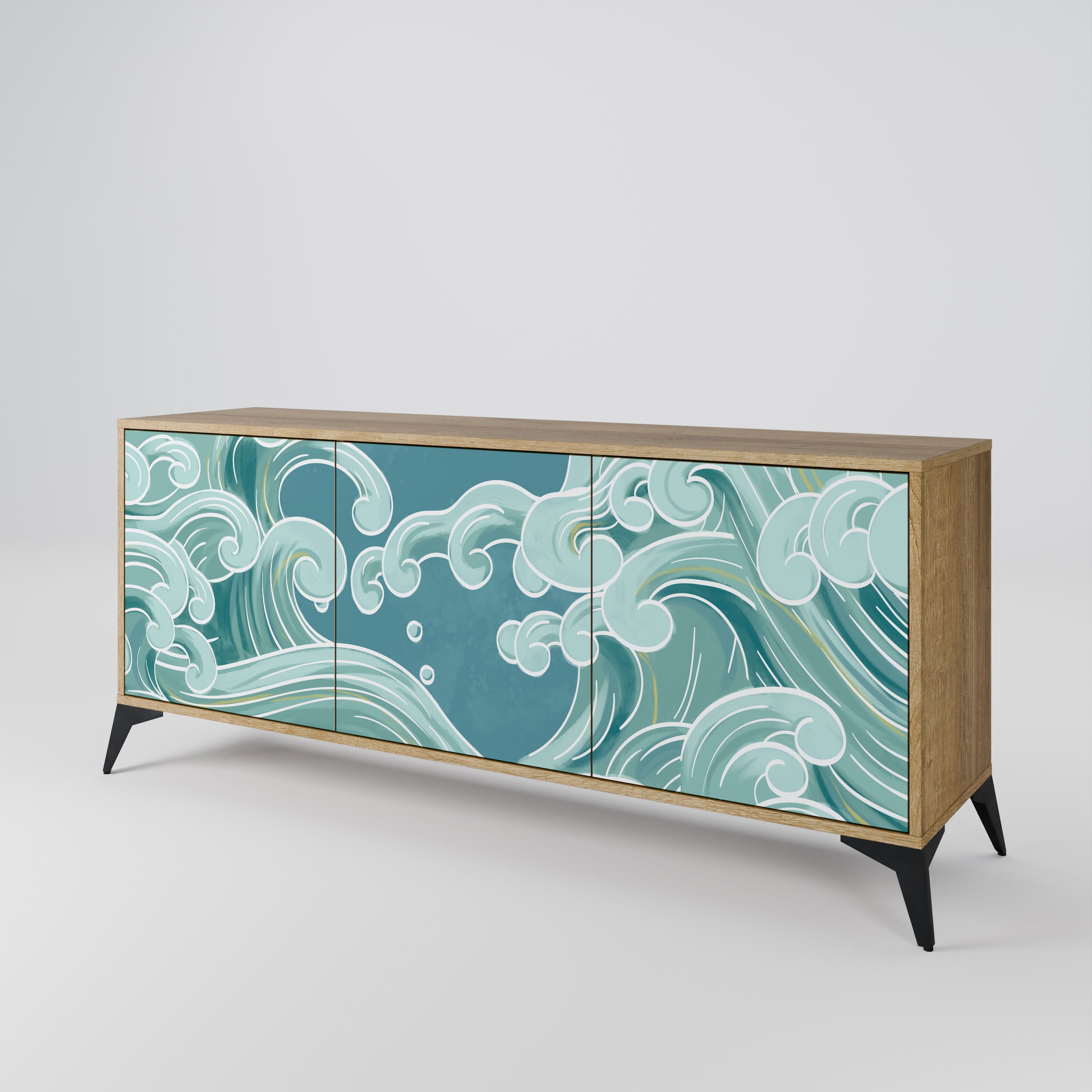 ASIAN SWAY 3-Door Sideboard