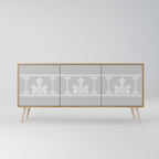 THAI GRAY 3-Door Sideboard