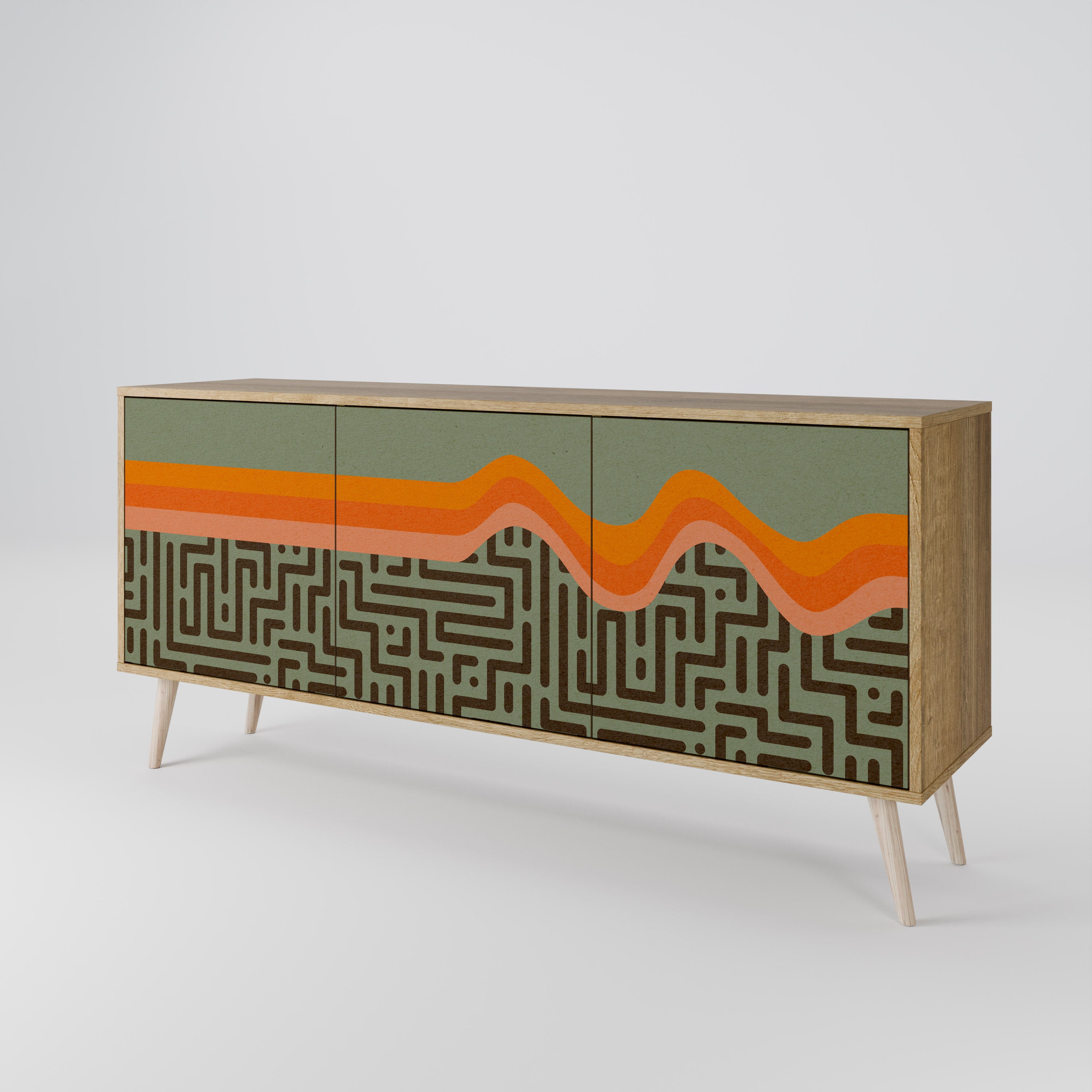 SIMPLE SOLUTIONS 3-Door Sideboard