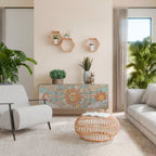 MYSTICAL STRUCTURE Skänk med tre dörrar