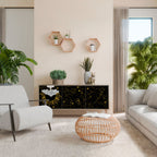 STELLAR CONSTELLATIONS Skänk med tre dörrar