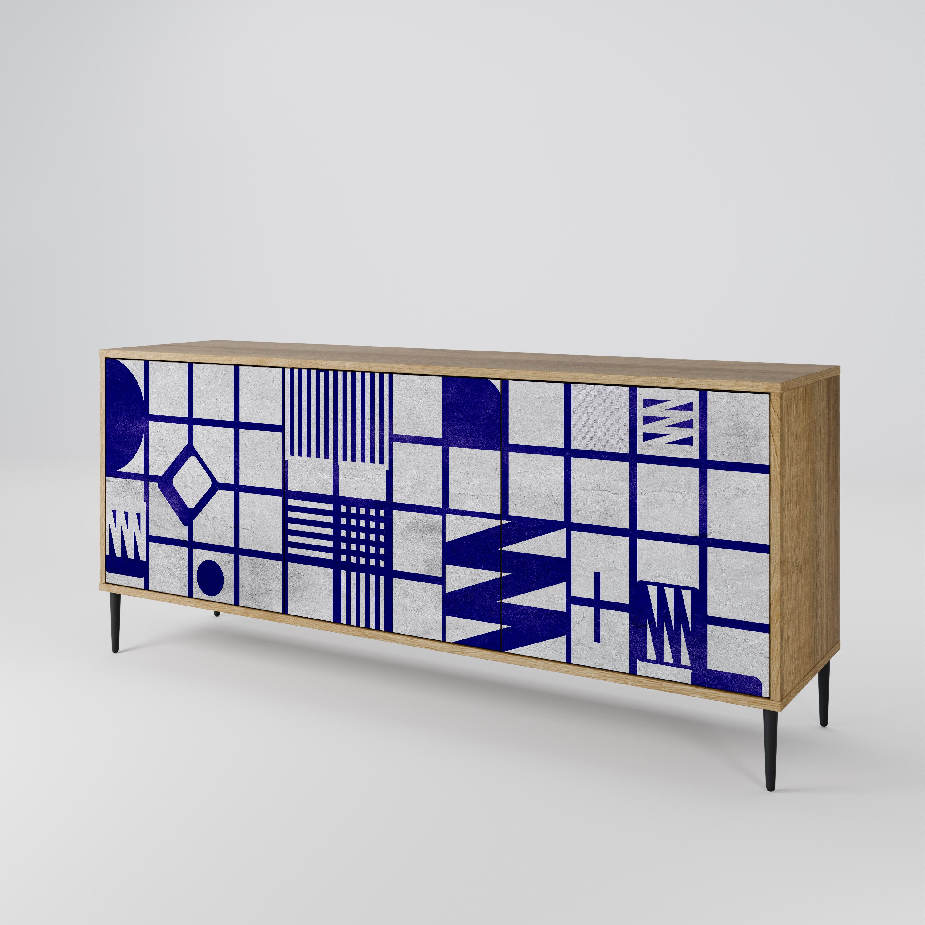 THE RIGHT PLACES Skänk med tre dörrar