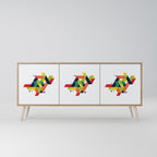 FUTURE SIGN Skänk med tre dörrar