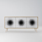 BLACK HOLE 3-Door Sideboard