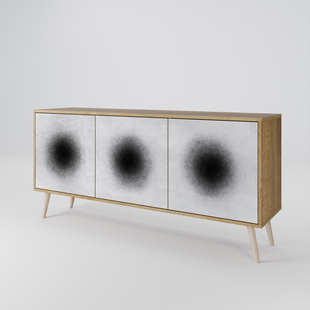 BLACK HOLE 3-Door Sideboard