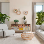 FÄRGGLADA STRINGS 3-dörrars skänk