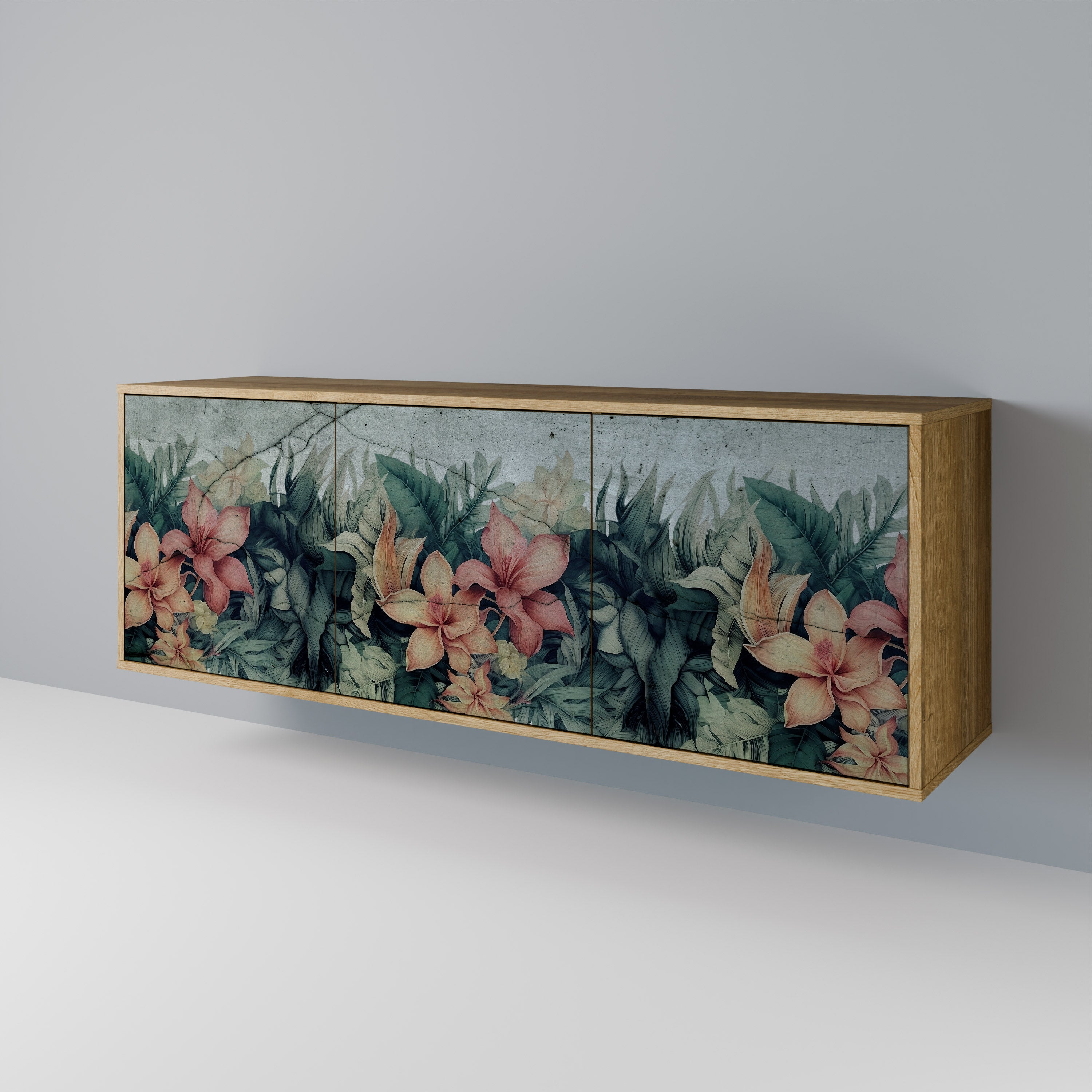 HEAVENLY BLOOM 3-Door Sideboard