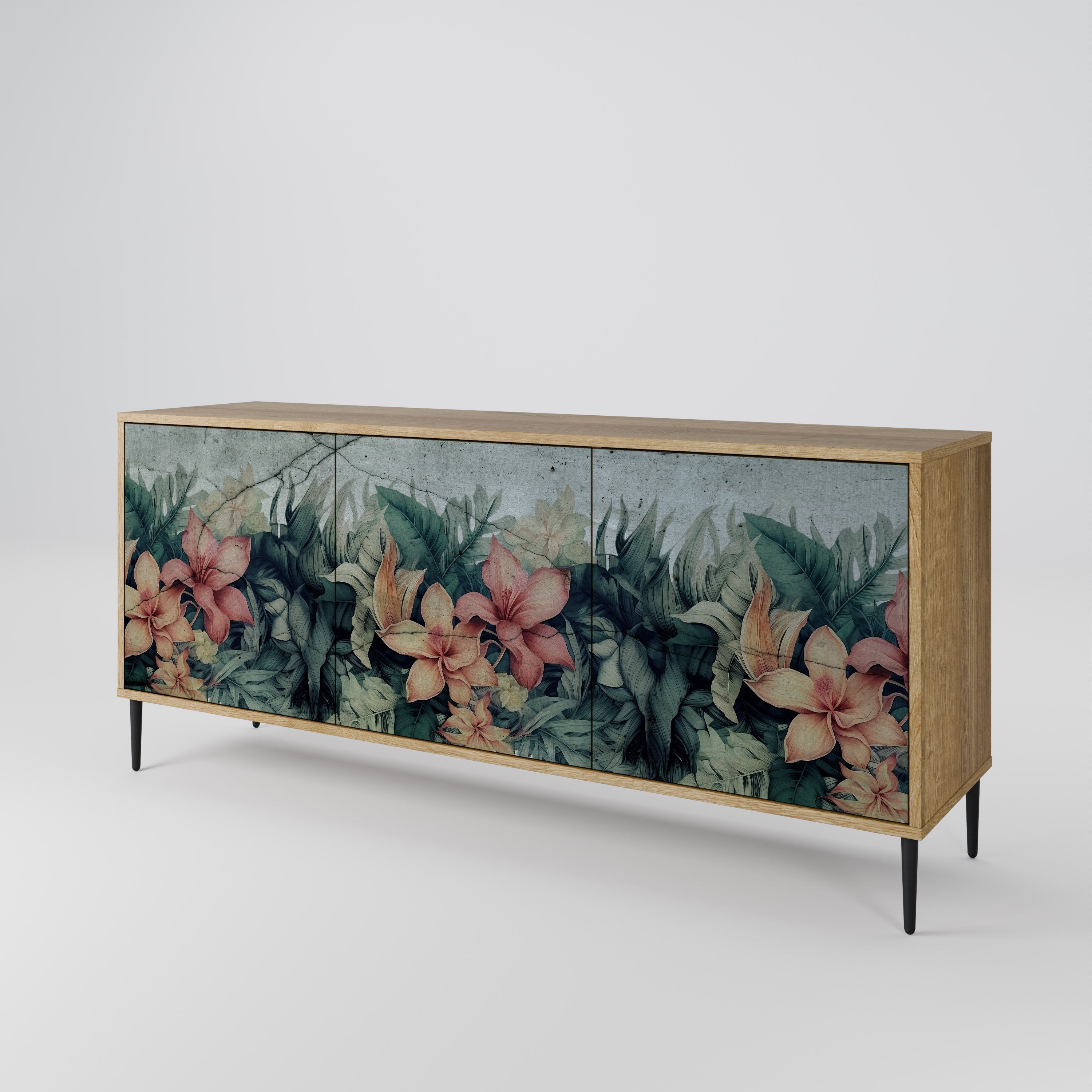 HEAVENLY BLOOM 3-Door Sideboard