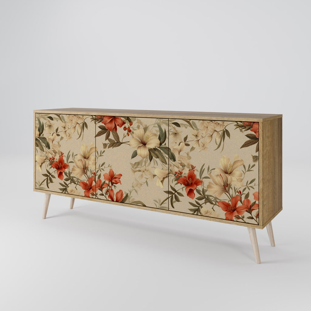 BLOOMING HARMONY 3-Door Sideboard