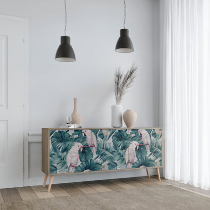 POPINJAY LOOK 3-dörrars skänk i ekeffekt