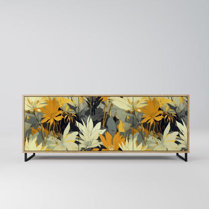 SUNKISSED LILY 3-Dörrars skänk i ekeffekt