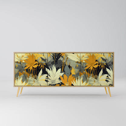 SUNKISSED LILY 3-Dörrars skänk i ekeffekt