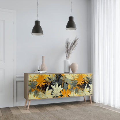 SUNKISSED LILY 3-Dörrars skänk i ekeffekt