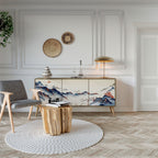 JAPANESE LANDSCAPE 3-Door Sideboard