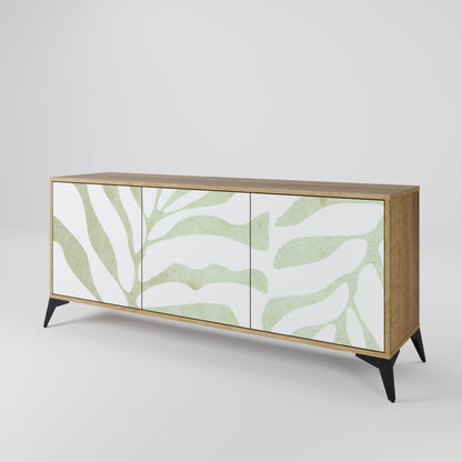 BOTANICAL SPARK 3-dörrars skänk i ekeffekt