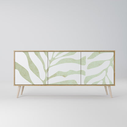 BOTANICAL SPARK 3-dörrars skänk i ekeffekt