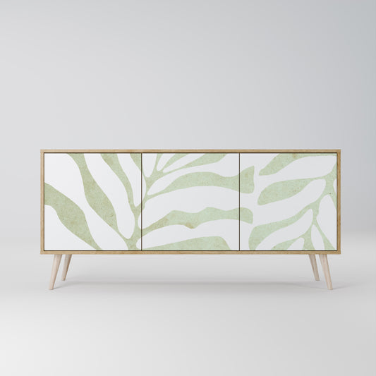 BOTANICAL SPARK 3-dörrars skänk i ekeffekt