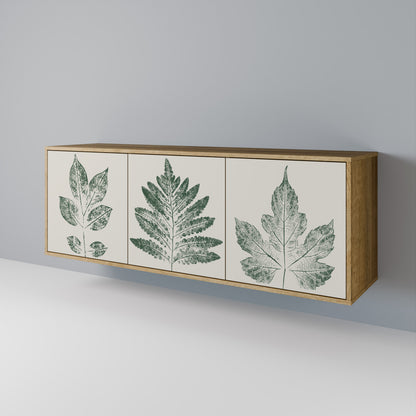 GREEN LEAFY STAMPS Skänk med tre dörrar