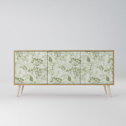 FENNEL BALDACHIN 3-Door Sideboard in Oak Effect