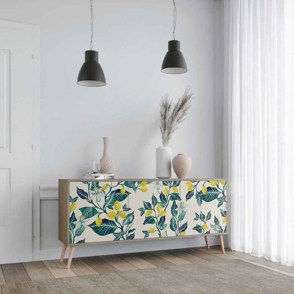 LEMON TREE 3-Door Sideboard in Oak Effect