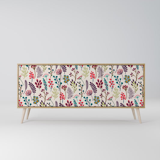 AUTUMN SUNDRIES 3-Door Sideboard in Oak Effect