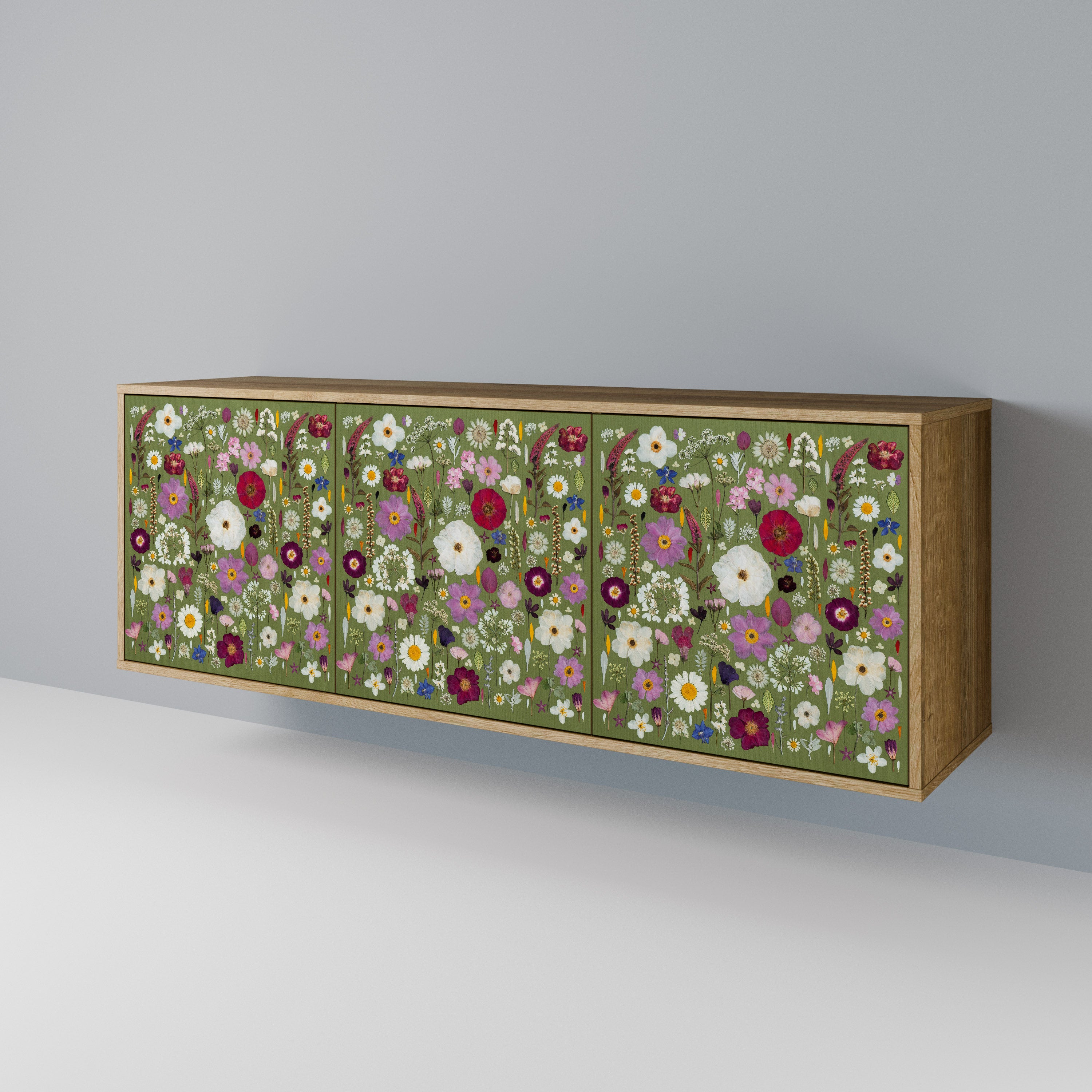 WILD GARDEN 3-Door Sideboard
