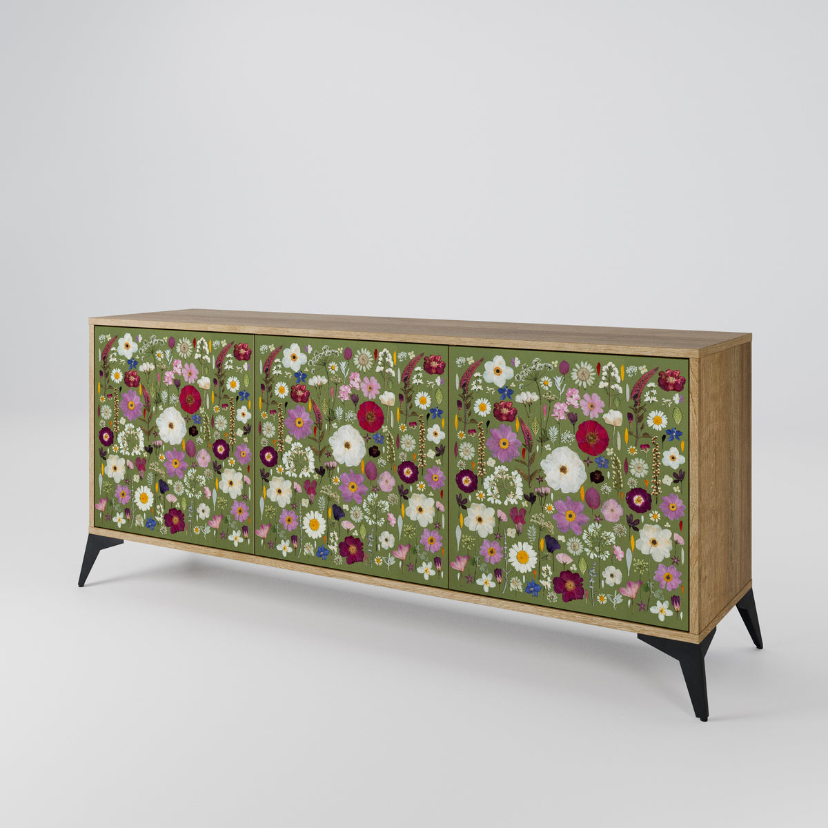 WILD GARDEN 3-Door Sideboard