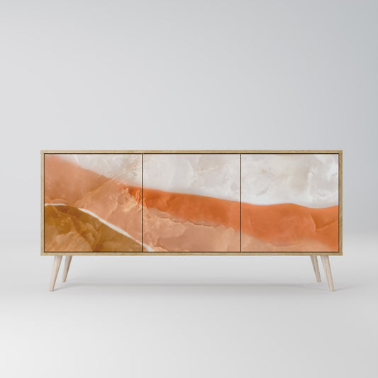 SANDHILLS SPLENDOUR 3-Door Sideboard in Oak Effect
