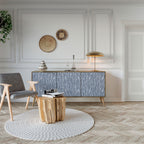 GRAPHITE RAIN 3-Door Sideboard
