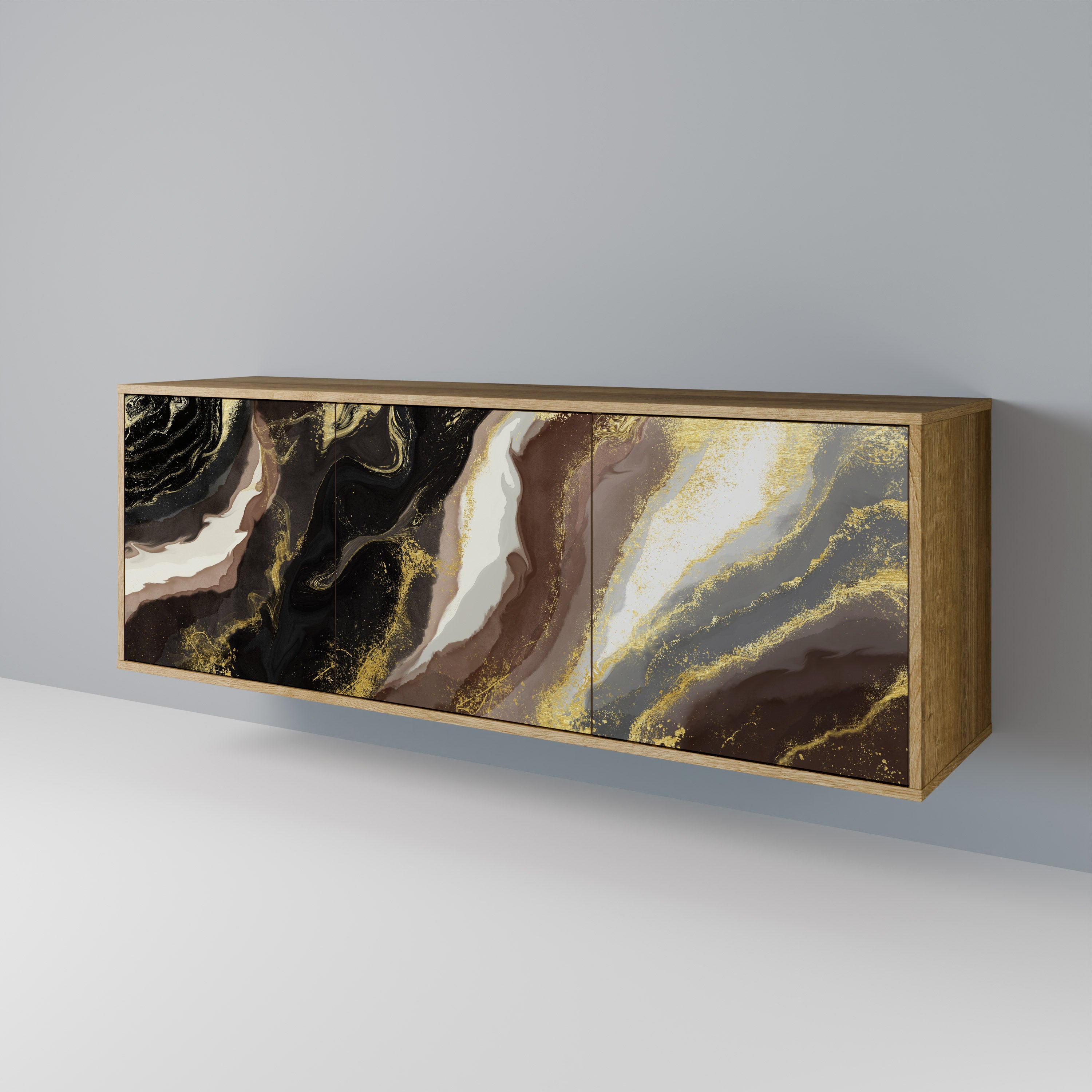GOLD DUST 3-Door Sideboard