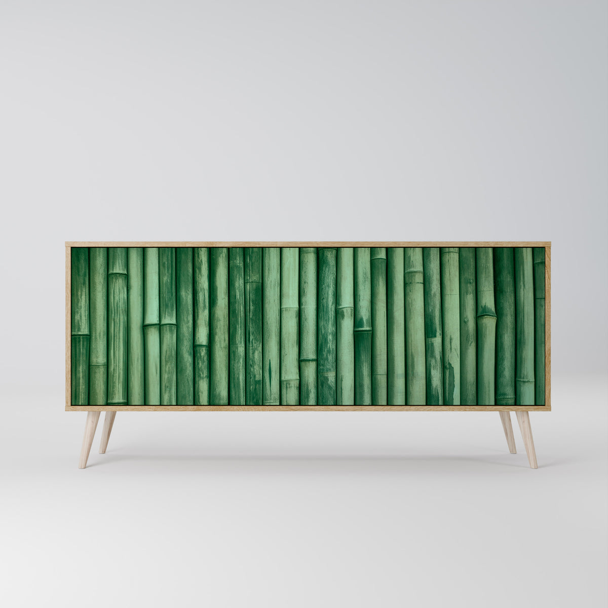 NATURAL GREEN Skänk med tre dörrar