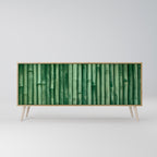 NATURAL GREEN 3-Door Sideboard
