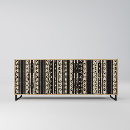 AZTEC 3-Door Sideboard in Oak Effect