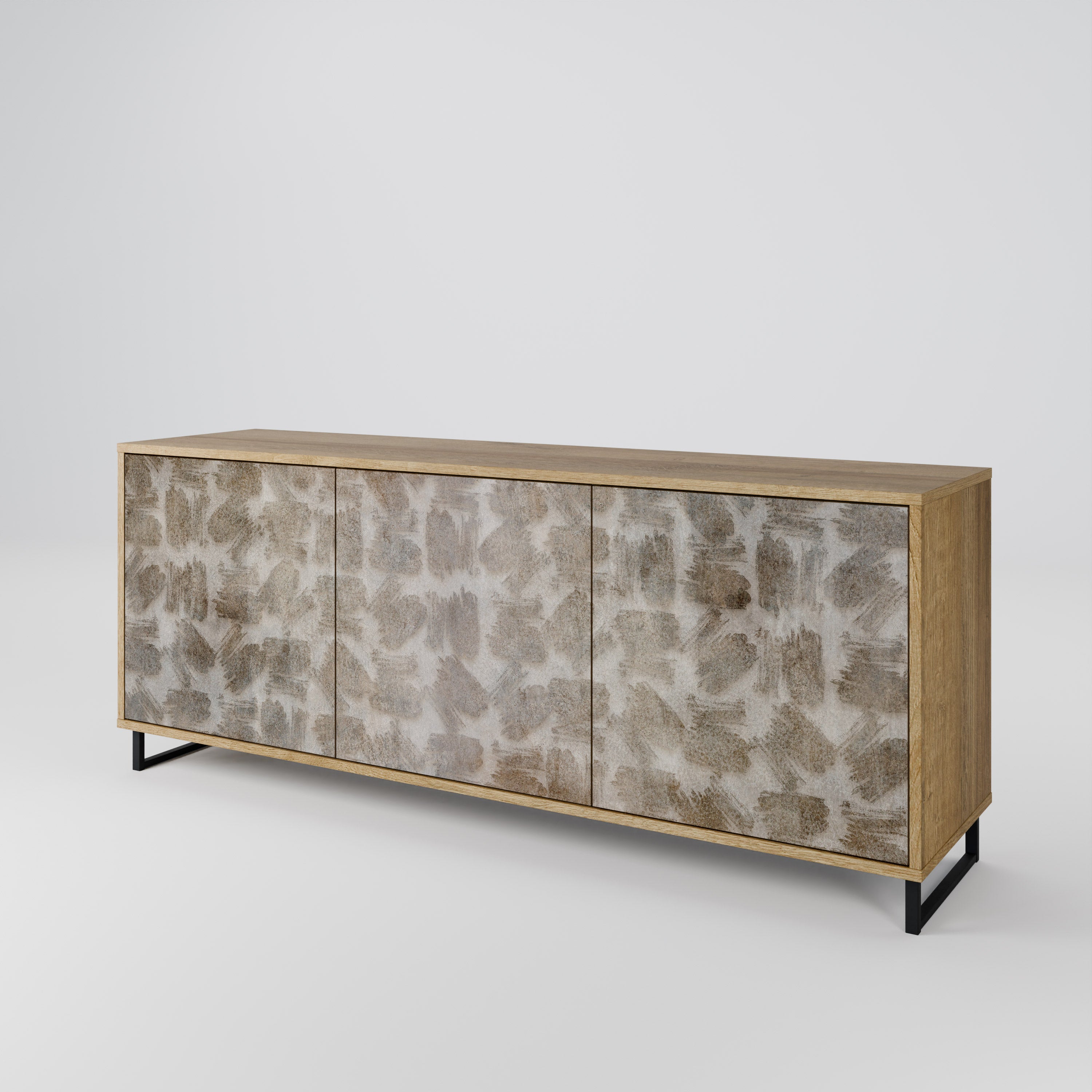 SLIGHTLY BLURRED 3-Door Sideboard