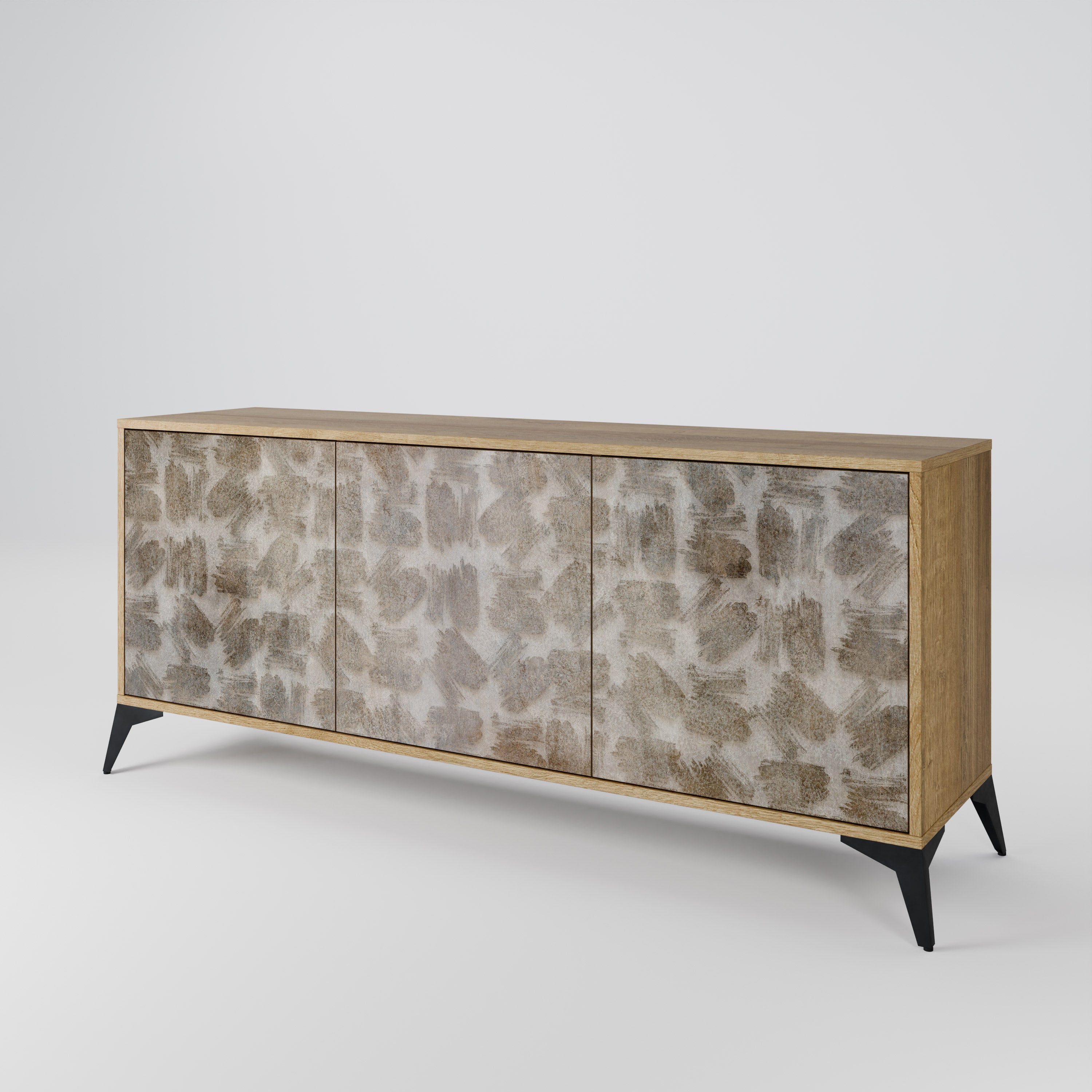 SLIGHTLY BLURRED 3-Door Sideboard