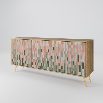 BUILDING THE FUTURE 3-Door Sideboard in Oak Effect