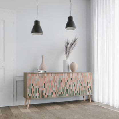 BUILDING THE FUTURE 3-Door Sideboard in Oak Effect