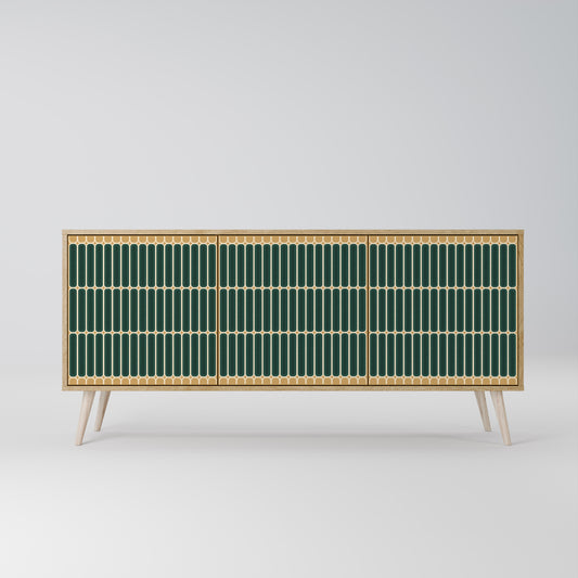 ILUSION GATE 3-Door Sideboard in Oak Effect