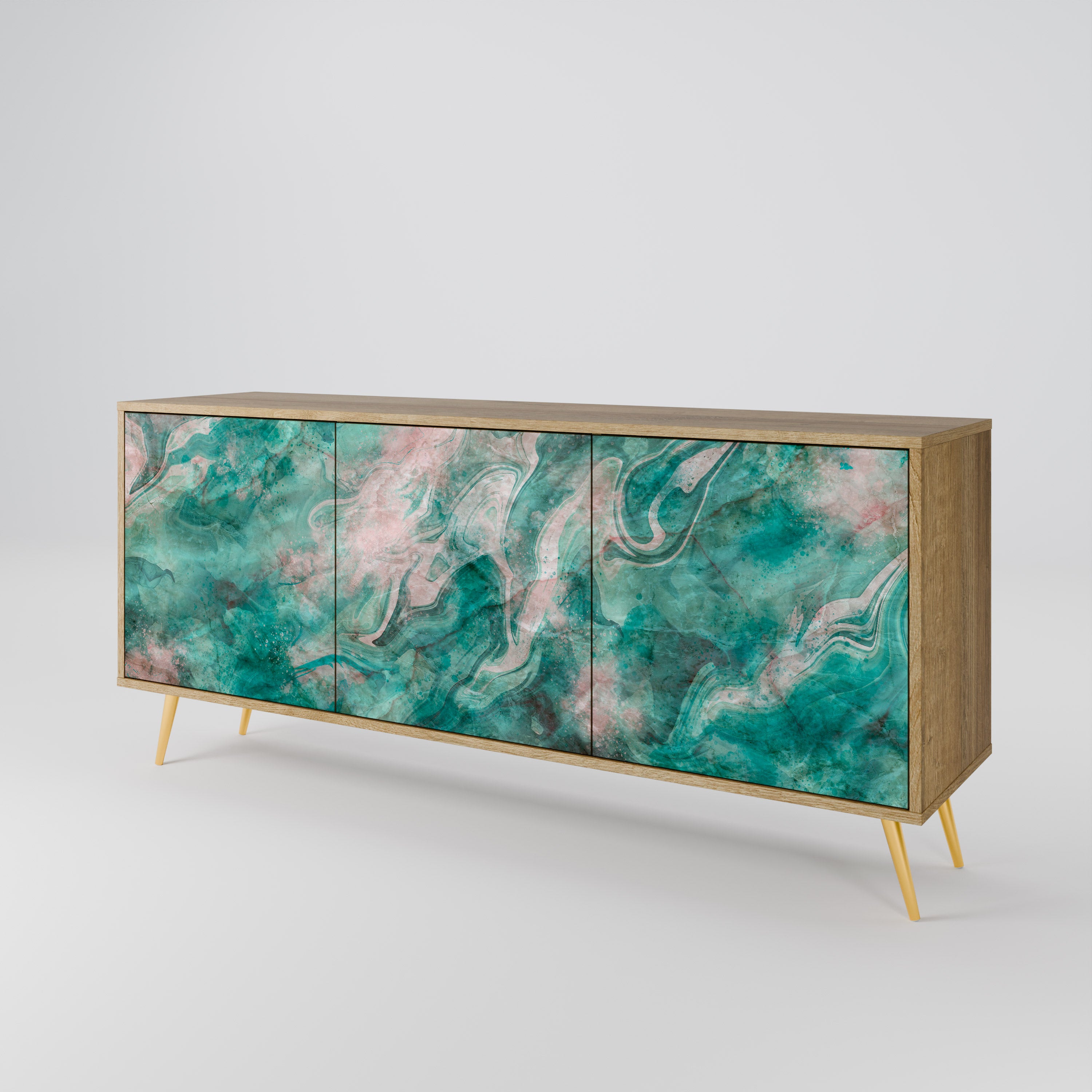 ABSTRACT ALCHEMY 3-Door Sideboard