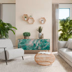 ABSTRACT ALCHEMY 3-Door Sideboard in Oak Effect